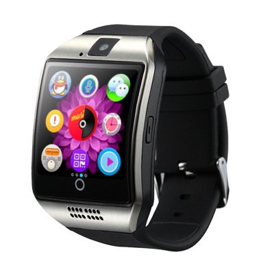 Wireless Q18 Smartwatch Smart Watch with SIM Card and Camera Phone Watch Phone for Android All Phones